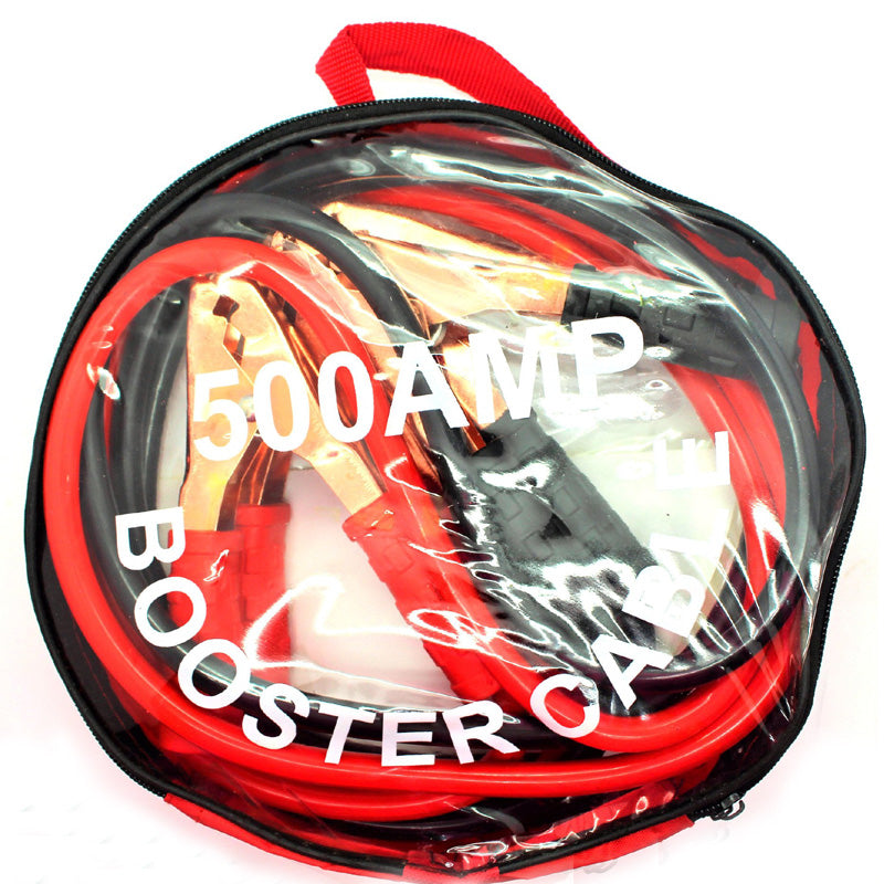 Heavy Duty Booster Battery Jumper Starter Booster 500 AMP Jump Start Cable For Car
