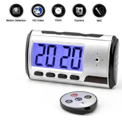Hidden Table Clock Camera With Remote