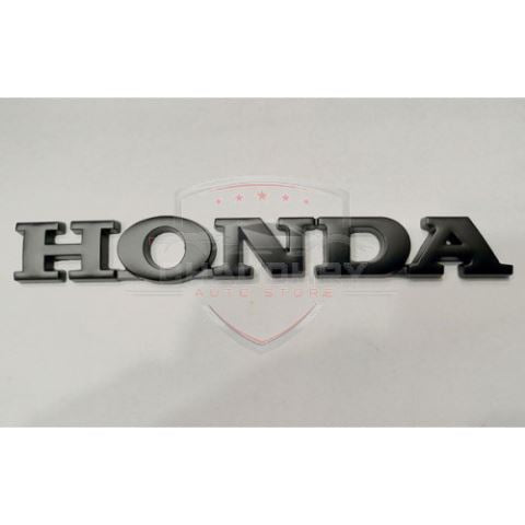 HONDA Black Metal Logo