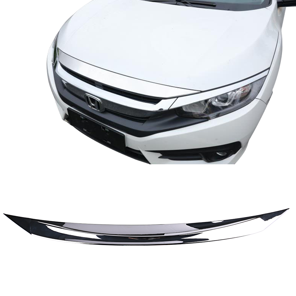 Honda Civic  Bonnet Chrome Trim