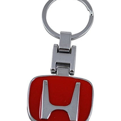 HONDA Red Metal Keychain