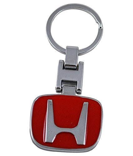 HONDA Red Metal Keychain