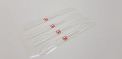 HONDA Transparent High Quality Rubber Door Guard 4 Pcs Set