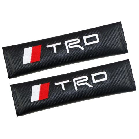 TRD Car Seat Belt Shoulder Strap Cover 2 Pcs Set