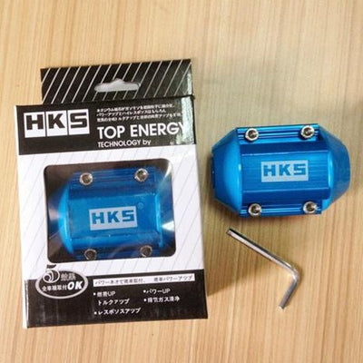 HKS Top Energy Magnetic Power Fuel Saver Magnet - Fuel Saver Blue