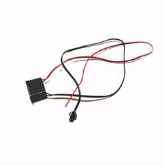 Universal New Car Styling EL Glow Cold Line Flexible Interior Orange