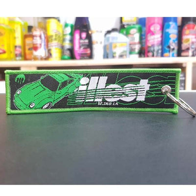 iLLest Fabric Key Chain Green