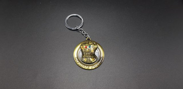 Infinity Power Metal Keychain