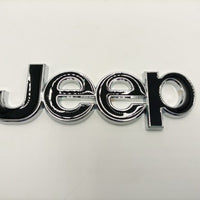 Jeep Black Metal Logo