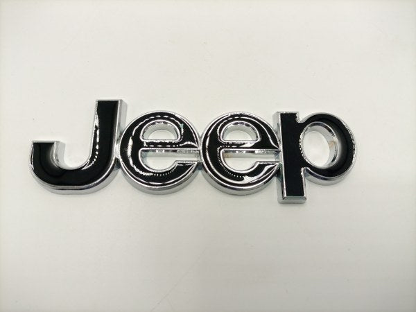 Jeep Black Metal Logo