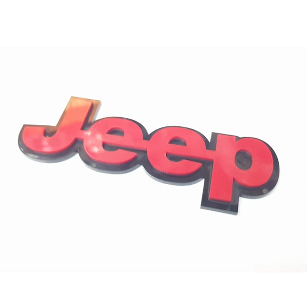 Jeep plastic logo