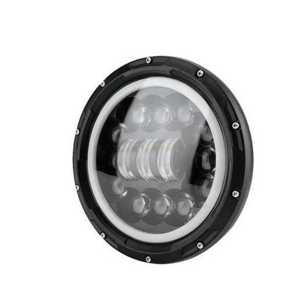 Jeep Round Headlight  7 Inch Projector style Full DRL 2 pcs Set