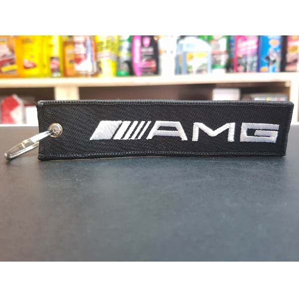 Key Chain A M  G Fabric