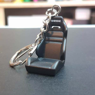 Key Chain Bride Car Seat Black
