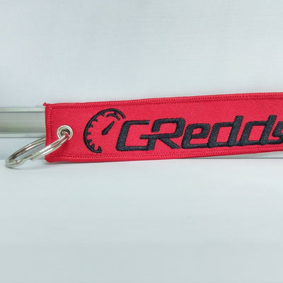 Key Chain Fabric Greddy Red