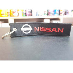 Key Chain Nissan Fabric