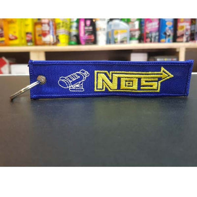 Key Chain Nos Fabric Blue