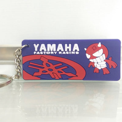 Key Chain Rubber Material Yamaha Factory Racing