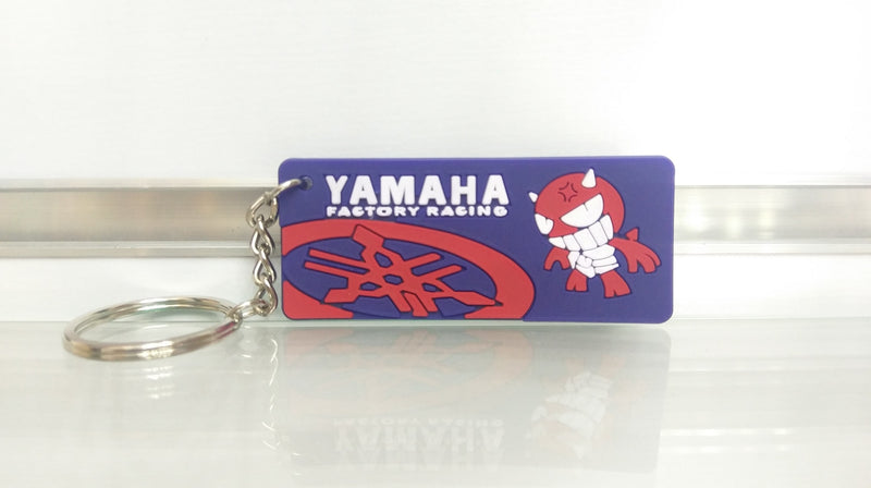Key Chain Rubber Material Yamaha Factory Racing