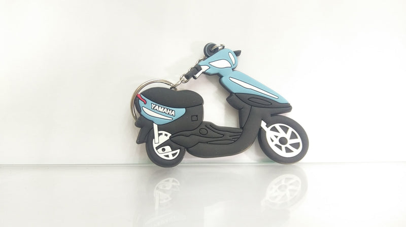 Key Chain Rubber Material Yamaha Scootee