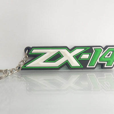 Key Chain Rubber Material ZX 14 Kawasaki