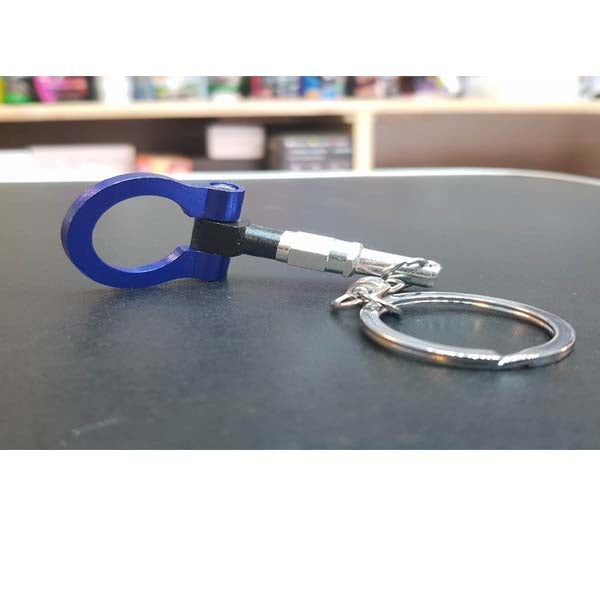 Key Chain Tow Hook Blue