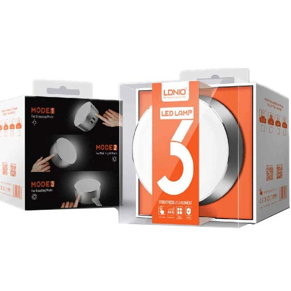 LDNIO A2208 Dual USB Charger with LED Touch Sensor