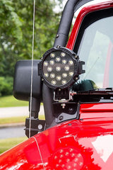 LED Work Light - 6" Round - 62W 2 Pcs Set