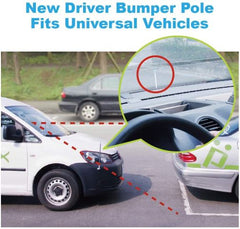 LED Corner Antenna Bumper Pole Safety Guard For Universal Car Van