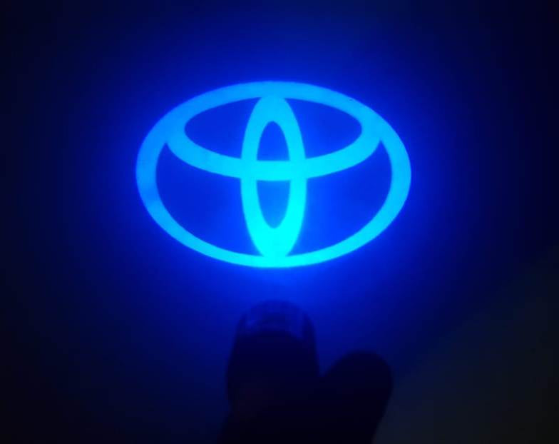 LED Laser Back Shadow Light Logo (Toyota Blue Logo)