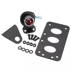 Motorbike Cafe Racer Mount LED License Plate Taillight with Bracket
