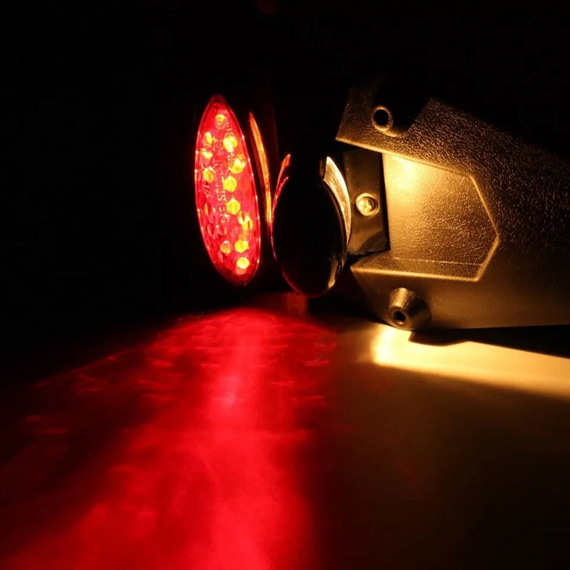 Motorbike LED Fender Rear Tail Stop Light Reflector