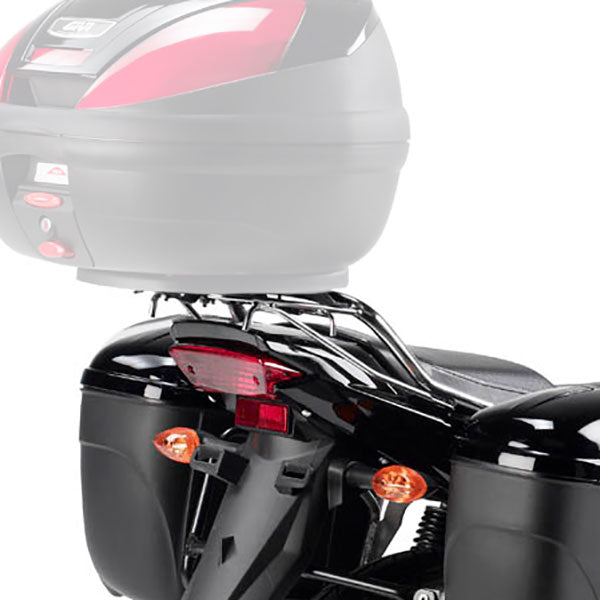 Motorbike Yamaha YBR 125 Back Carrier BLACK