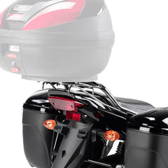 Motorbike Yamaha YBR 125 Back Carrier BLACK