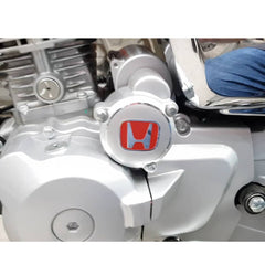 New HondaCG125 Self Red Logo 1 Pcs