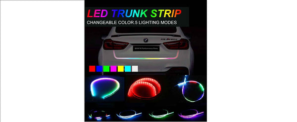 TRUNK Multi Function Knight Rider light RGB