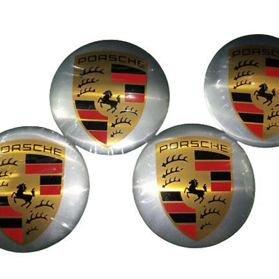 PORSCHE Plastic Logo 4 Pcs Set