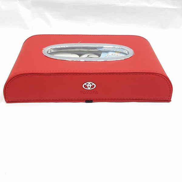 Premium Quality Tissue Box Toyota Red