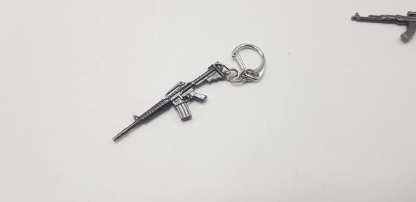 Pubg Mini M16A4 Metal Keychain