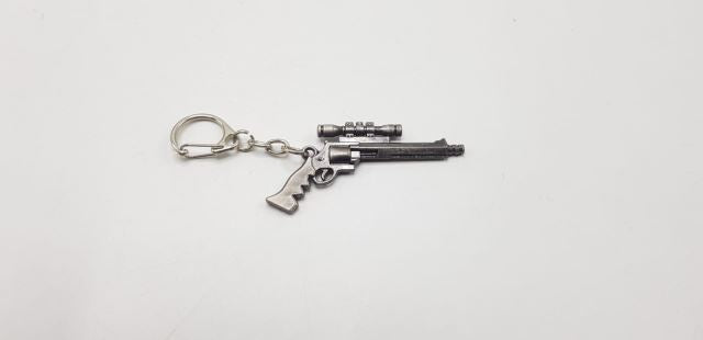 Pubg Mini Revolver 2.0 Metal Keychain