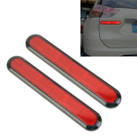 3R Bumper Reflector JDM Style Safety Warning Reflectors 2Pcs Set