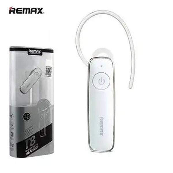 Remax Bluetooth Handsfree T8 White Colour SV