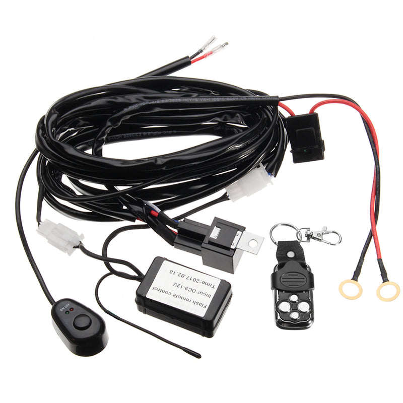 Remote Controlled Flasher Kit Complete Wiring