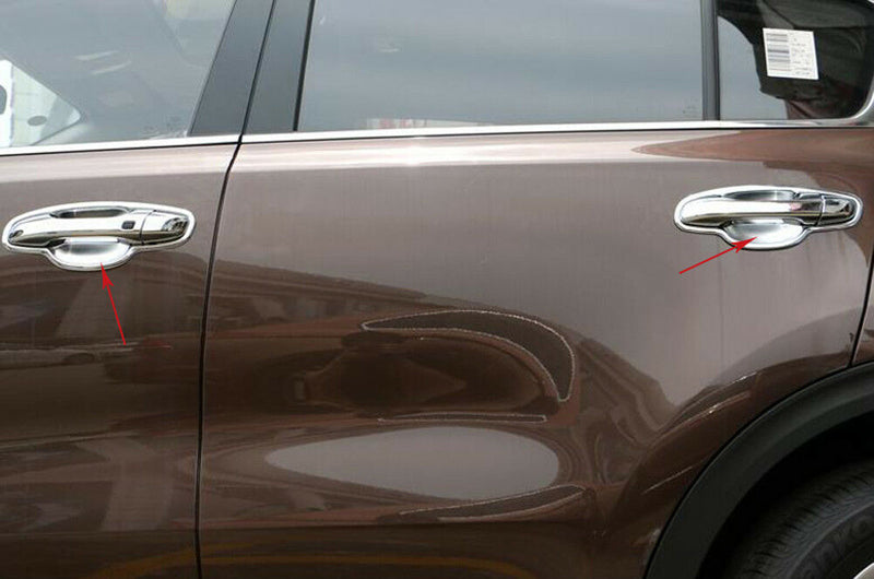 KIA Sportage ABS Chrome Door Handle Bowl Cover Trim Model - 2019-2021
