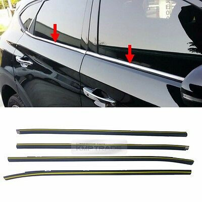 Hyundai Tucson Weather Strip Chrome - Model 2020-2021