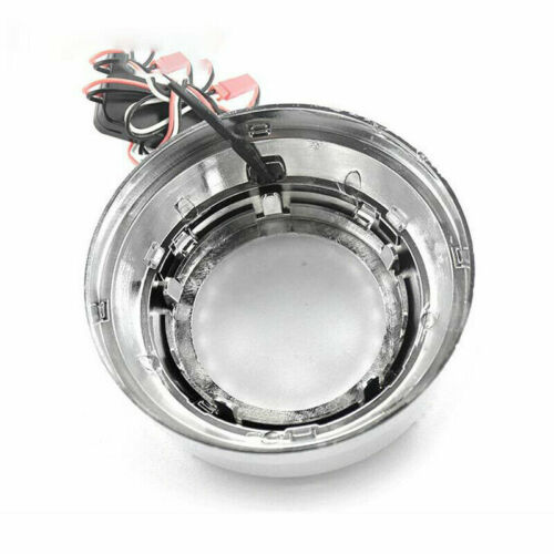 Bi Xenon Projector White DRL Round Style 55 Watt HID Complete Set
