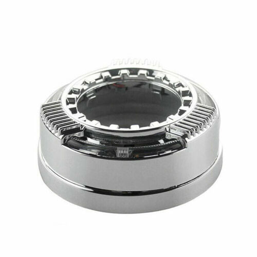 Bi Xenon Projector White DRL Round Style 55 Watt HID Complete Set