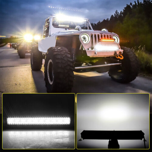 52 Inch Bar Light Biscuit Style Combo LED Bar Light