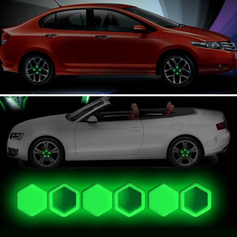 Silicone Wheel Nuts Caps Bolt Covers Green