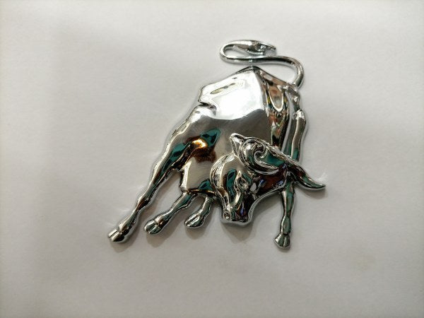 Silver Bull Metal Logo